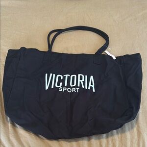 Victoria's Secret Black Tote Bag Durable and Stylish